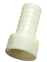 Espiga plástico hembra de 3/4 para manguera de 20 mm con junta