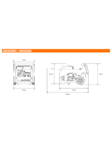 Generador Genergy Panticosa-S 4000W 230V arranque manual