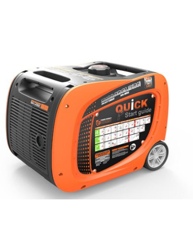 Generador Genergy inverter Mallorca III RC 3200W 230V arranque eléctrico y de control remoto