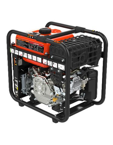 Generador Genergy inverter Rodas 3800W 230V arranque eléctrico
