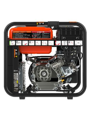 Generador Genergy inverter Rodas 3800W 230V arranque eléctrico