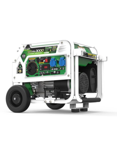 Generador Genergy gasolina y propano Natura 3000 E-Star 3000W 230V arranque eléctrico