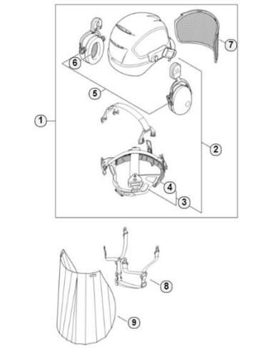 Casco Dynamic Ergo Stihl