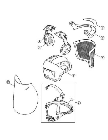 Casco Advance Vent Stihl