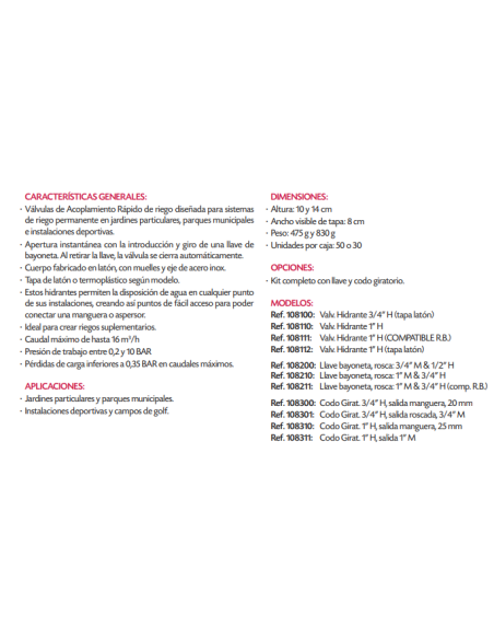 Codo Giratorio VYR-81 1" Hembra. Salida Manguera 25 MM Vyrsa