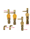 Codo Giratorio VYR-81 3/4" Hembra. Salida Manguera 20 MM Vyrsa