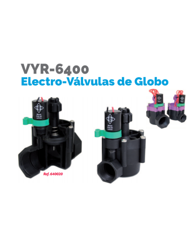 Electroválvula de Globo VYR-6400 1" Hembra Vyrsa