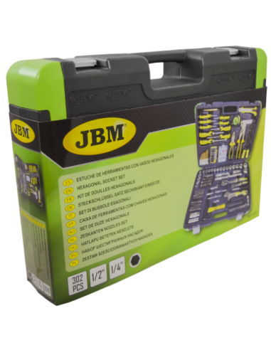 Maletín Herramientas 303 Piezas JBM