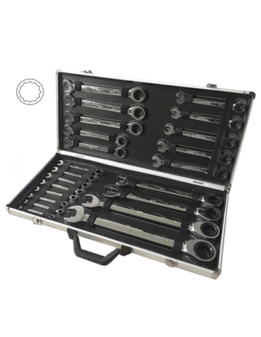 Juego Llaves Combo Con Carraca 22 Piezas JBM