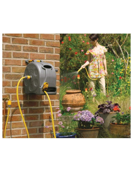 Portamangueras Colgar Mural 15 MM 25 M Hozelock