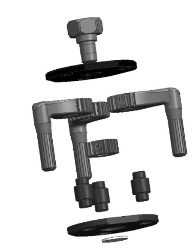 Extractor Filtro Aceite 5001 Forza Patas 68 X 110