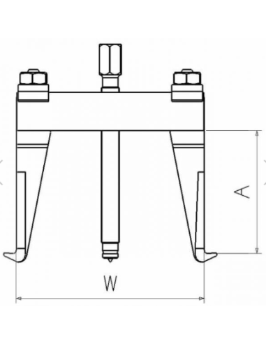 Extractor Mecánico 1001 Forza 2 Patas 50 X 60
