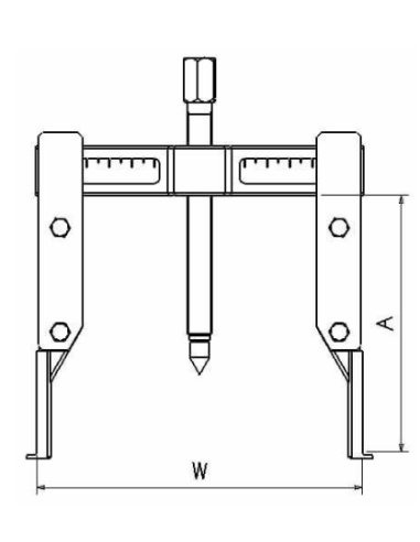 Extractor Mecánico 1750 Forza 2 Patas 145 X 140