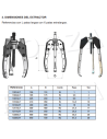 Extractor Mecánico Autocentrante 1301ALT Forza 3 Patas  105 X 110