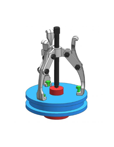 Extractor Mecánico 1404LT Forza 2/3 Patas Reversibles 135 X 180