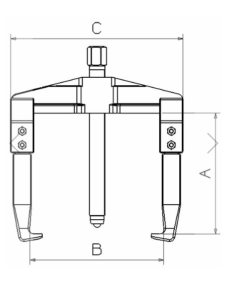 Extractor Mecáncio 2415 Forza 2 Patas 100 X 135