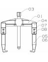 Extractor Mecáncio 2415 Forza 2 Patas 100 X 135