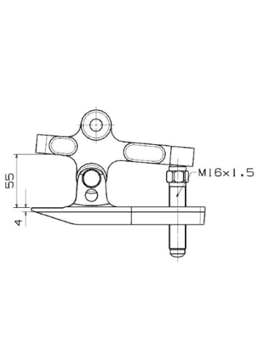 Extractor De Rótulas De 4 Posiciones 5673C Forza