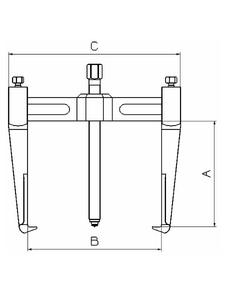 Extractor Mecánico 9120LT Forza 3 Patas 380 X 185