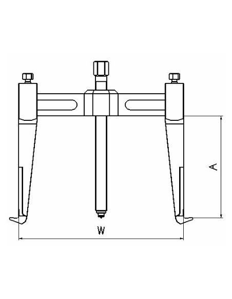 Extractor Mecánico 9120LT Forza 3 Patas 380 X 185
