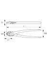 Alicate De Corte Lateral 180 MM Irimo