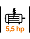 Compresor Pistón 5,5CV 270L Airum Nuair