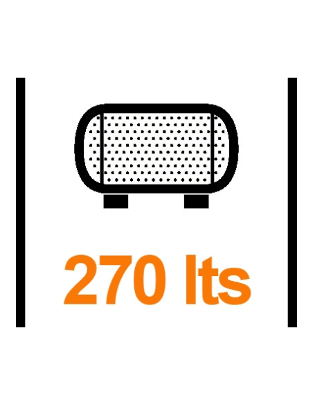 Compresor Pistón 5,5CV 270L Airum Nuair