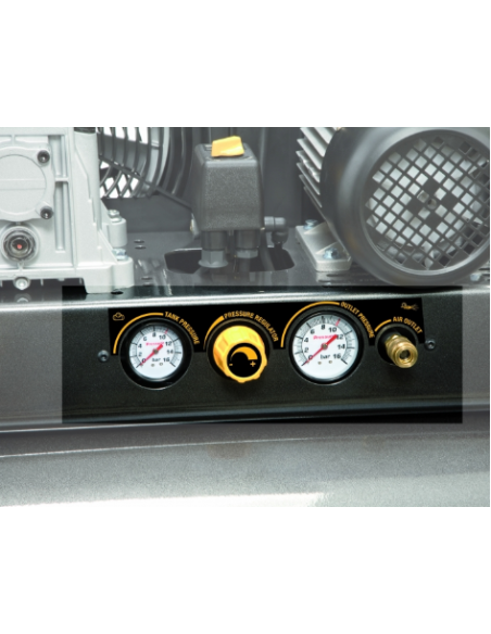 Compresor Pistón 3CV 10Bar/100L Con Manguera Airum Nuair
