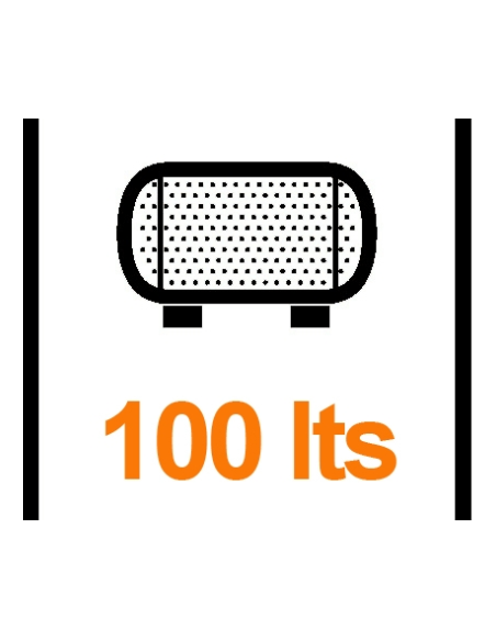 Compresor Pistón 3CV 10Bar/100L Con Manguera Airum Nuair