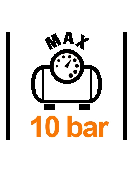 Compresor Pistón 3CV 10Bar/100L Con Manguera Airum Nuair