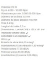Lijadora Excéntrica BO6030 150 MM 310W Makita