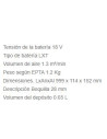 Aspirador Makita DCL180ZB a batería 18V