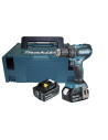 Taladro percutor Makita DHP485RTJ a batería 18V LXT 5.0Ah