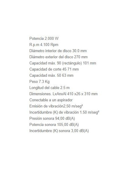 Sierra Circular HS0600 270 MM 2100W Makita