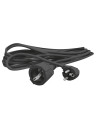 Cable Alargador 3 M 3X1.5 MM 16A Negro Silver