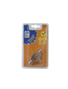 Conector TV Triple Metal 1M 2H PH0358 Profer
