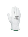 Guante Piel Flor Vacuno Blanco 406VRW Driver Juba