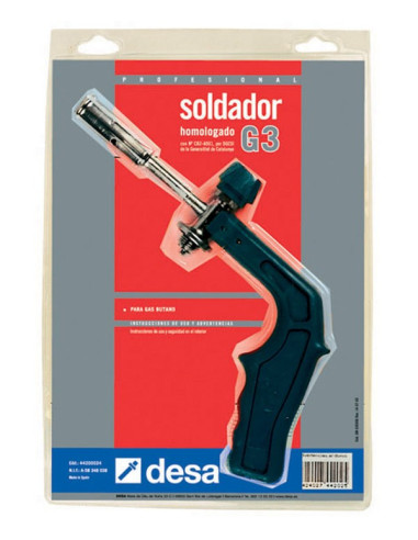 Soldador Gas Pistola G3 Salki