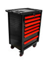 Carro de Herramientas JBM 7 Cajones Rojo Vacío