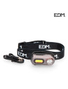 Linterna Frontal 2 Leds Recargable 400 Lumens EDM