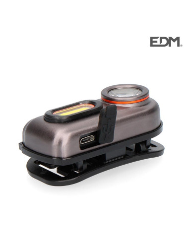 Linterna Frontal 2 Leds Recargable 400 Lumens EDM