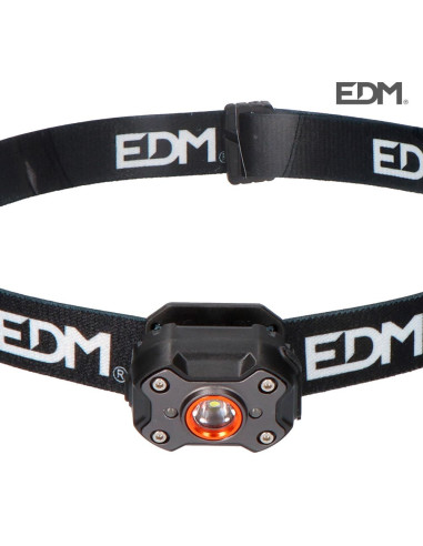 Linterna Frontal Mini 1 Led Recargable 400 Lumens EDM