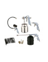 Kit Aerográfico 8 Piezas + Adaptador Univ. ABAC