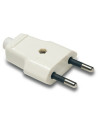 Clavija Bipolar 6-10 AMP Blanco  Famatel