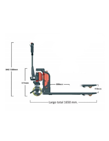 Transpaleta Eléctrica PT15X Ayerbe