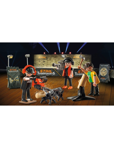 Playmobil Set Edicion Timbersports® Stihl