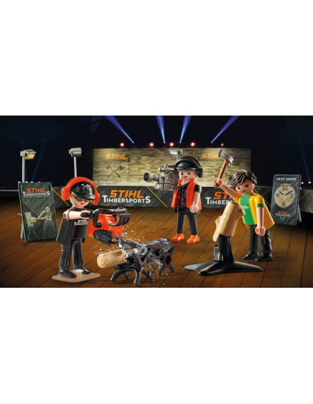 Playmobil Set Edicion Timbersports® Stihl