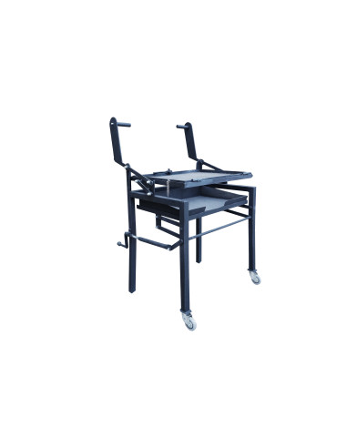 Barbacoa artesanal parrilla giratoria | Campomar