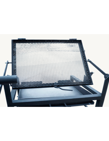 Barbacoa artesanal parrilla giratoria | Campomar