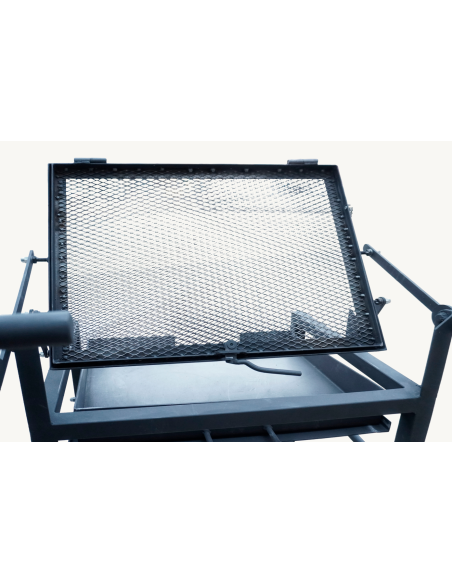 Barbacoa artesanal parrilla giratoria | Campomar